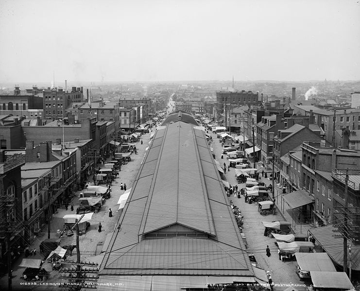 Lexington Market, 1903
