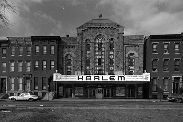 B1617 Harlem Theatre. Photograph by A. A. Bodine.